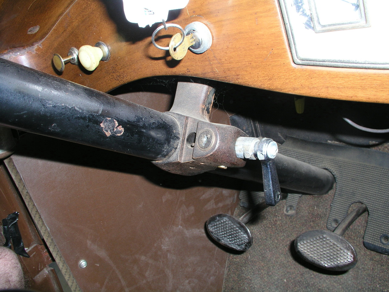1928 Studebaker Ignition Key Cyliinder and Lock Assembly